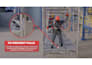 create 3d industrial animation working at height safety training fall protection